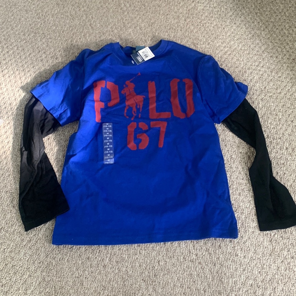 Polo by Ralph Lauren Boys Long-Sleeve T-Shirt Boys Medium 10-12